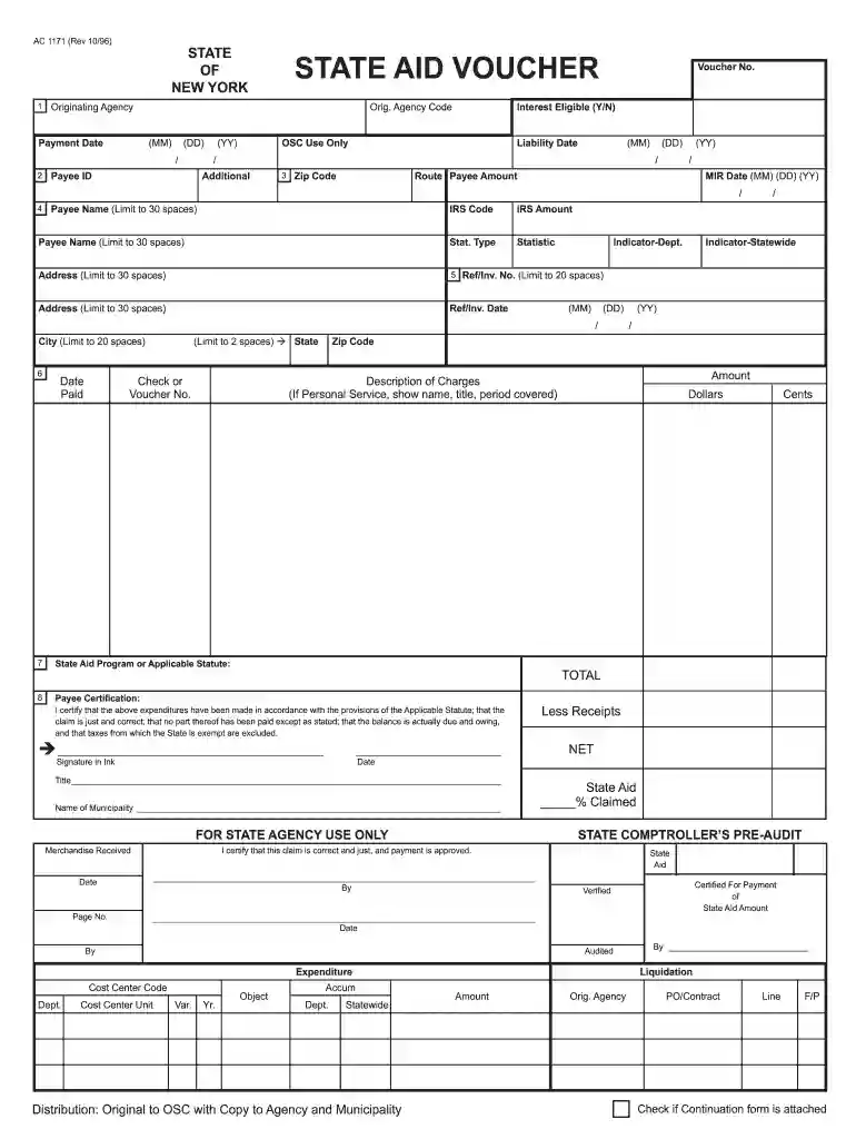 state aid voucher Preview on Page 1