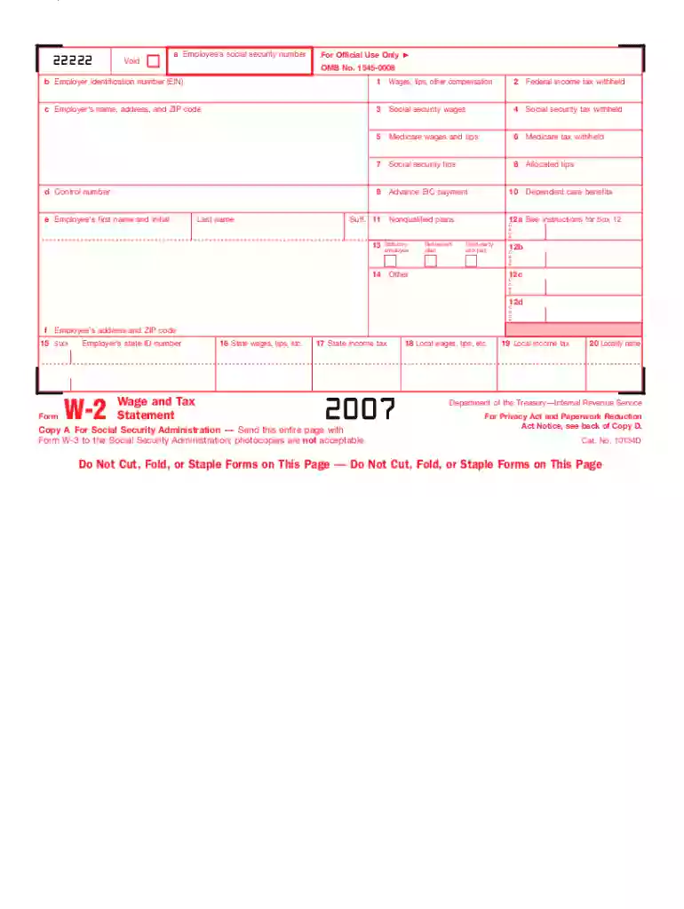 2007 w2 Preview on Page 1