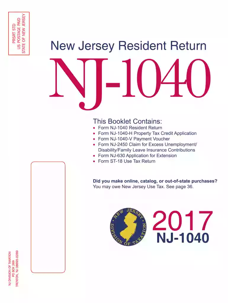 nj 1040 fillable form Preview on Page 1
