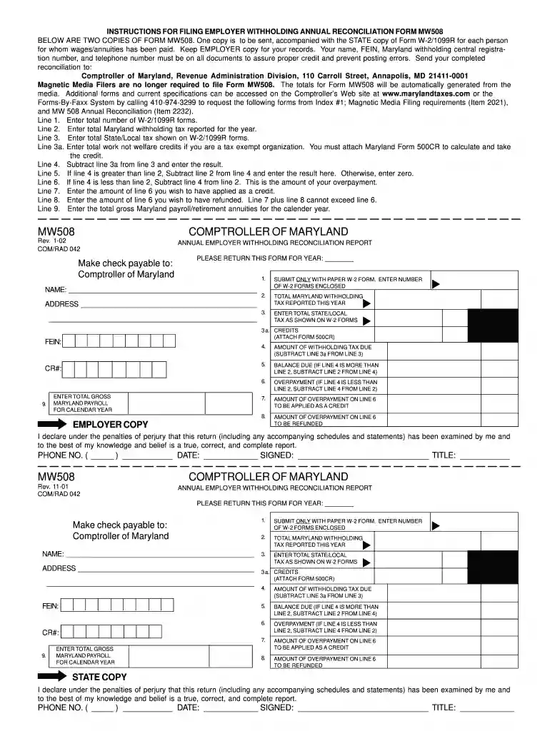 mw508 2012 2002 form Preview on Page 1
