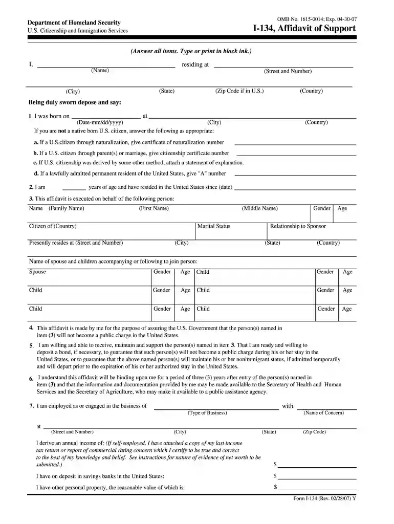 i134a form Preview on Page 1