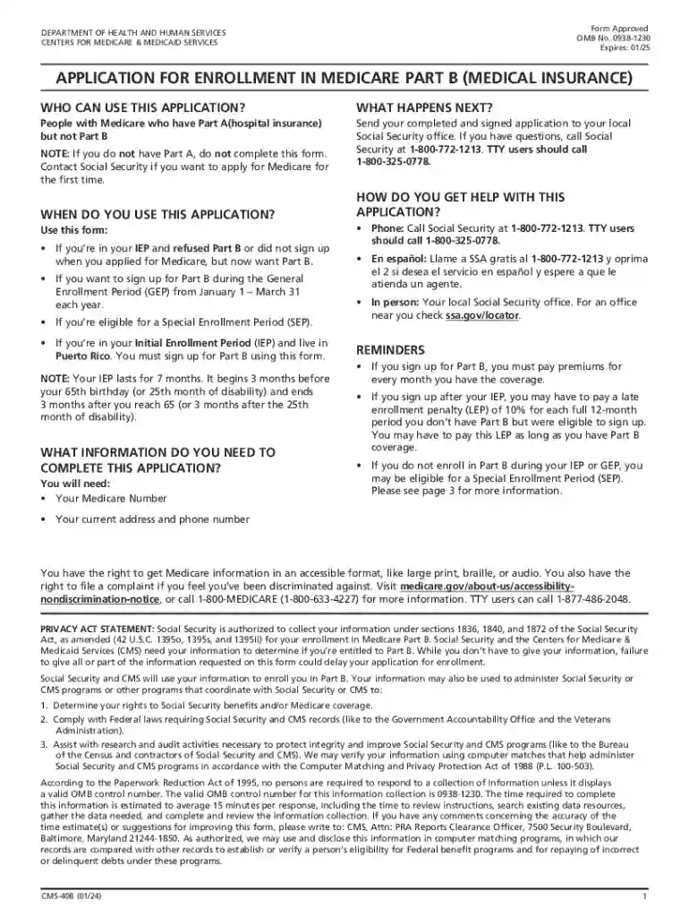 cms 40b Preview on Page 1