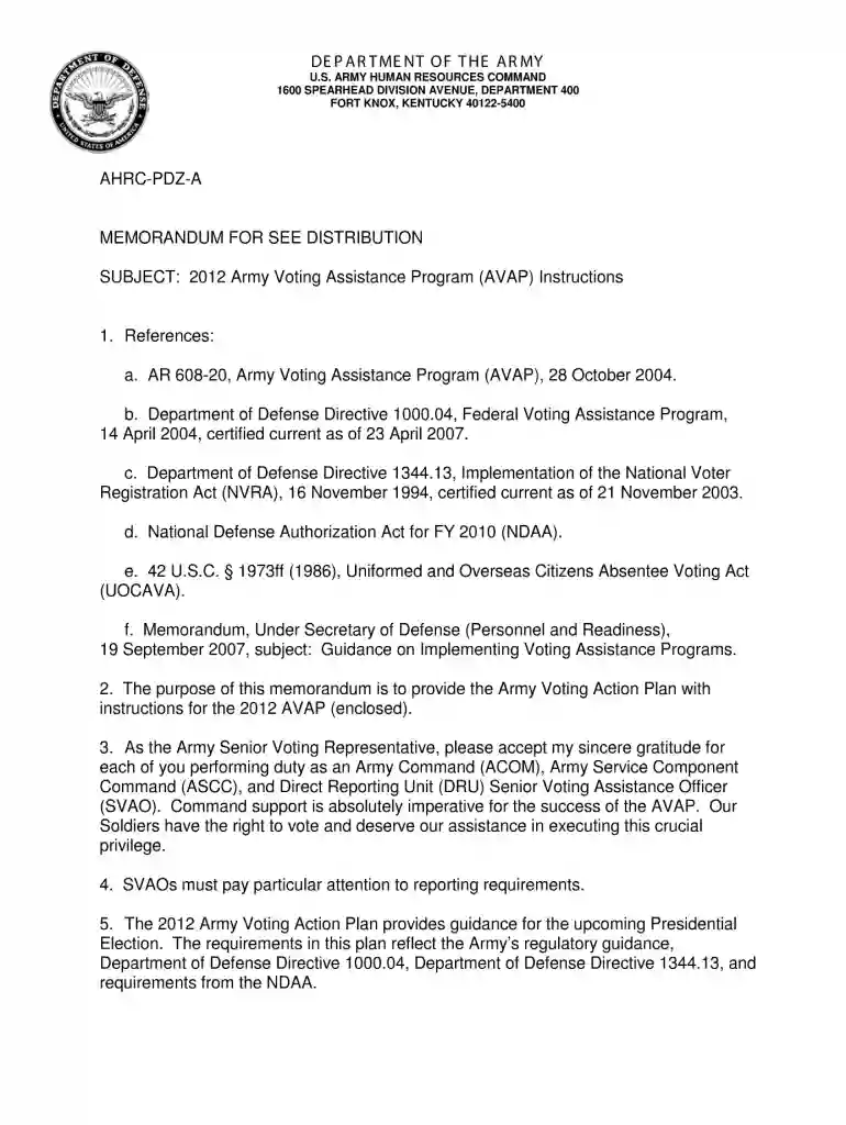 army letter Preview on Page 1
