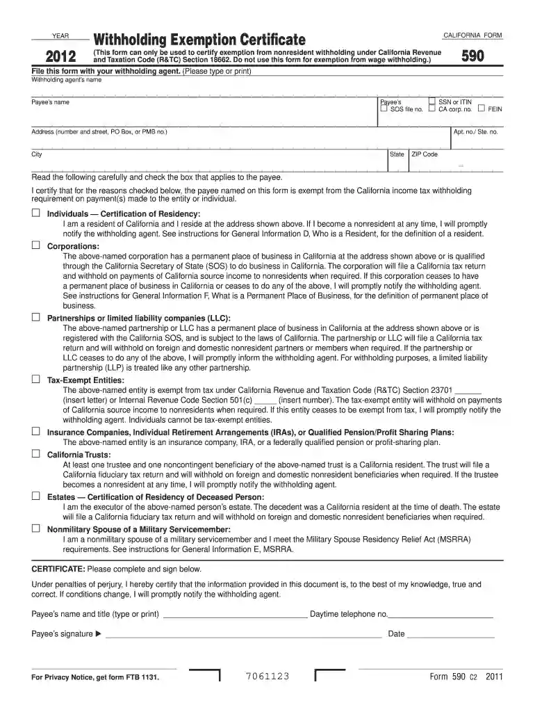 590 2012 form Preview on Page 1