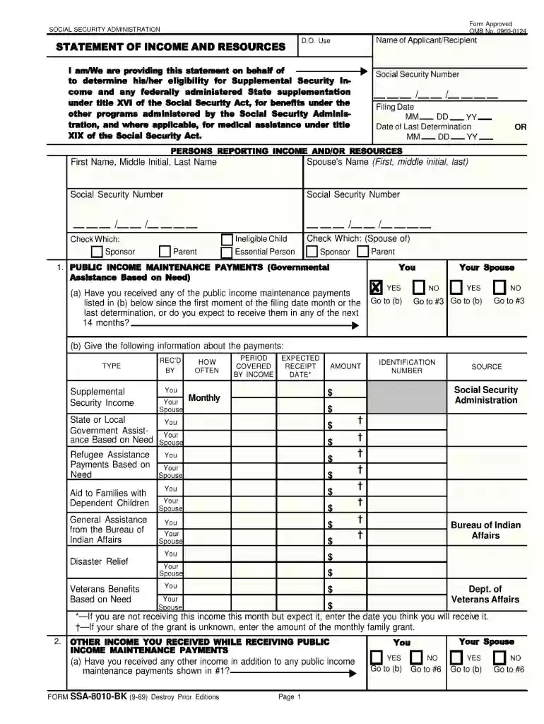 ssa 8010 Preview on Page 1