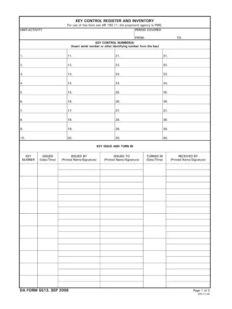da form 5513 Preview on Page 1