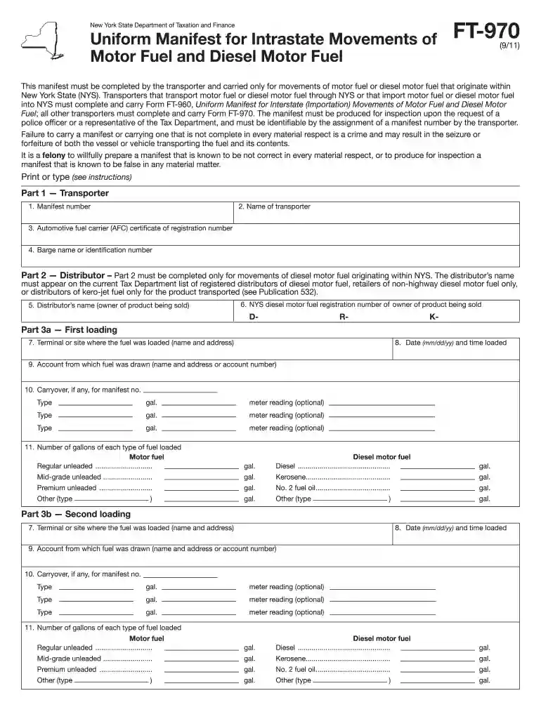 uniform manifest ft 970 Preview on Page 1