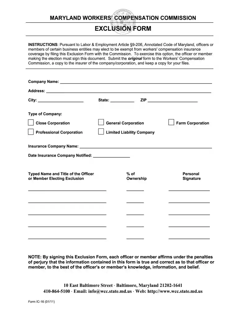 form maryland Preview on Page 1