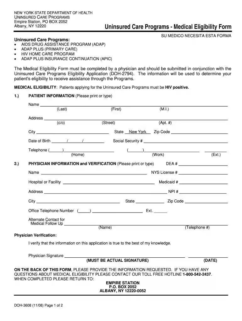 ghsa medical eligibility form Preview on Page 1