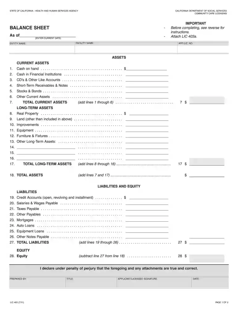 lic 403 Preview on Page 1