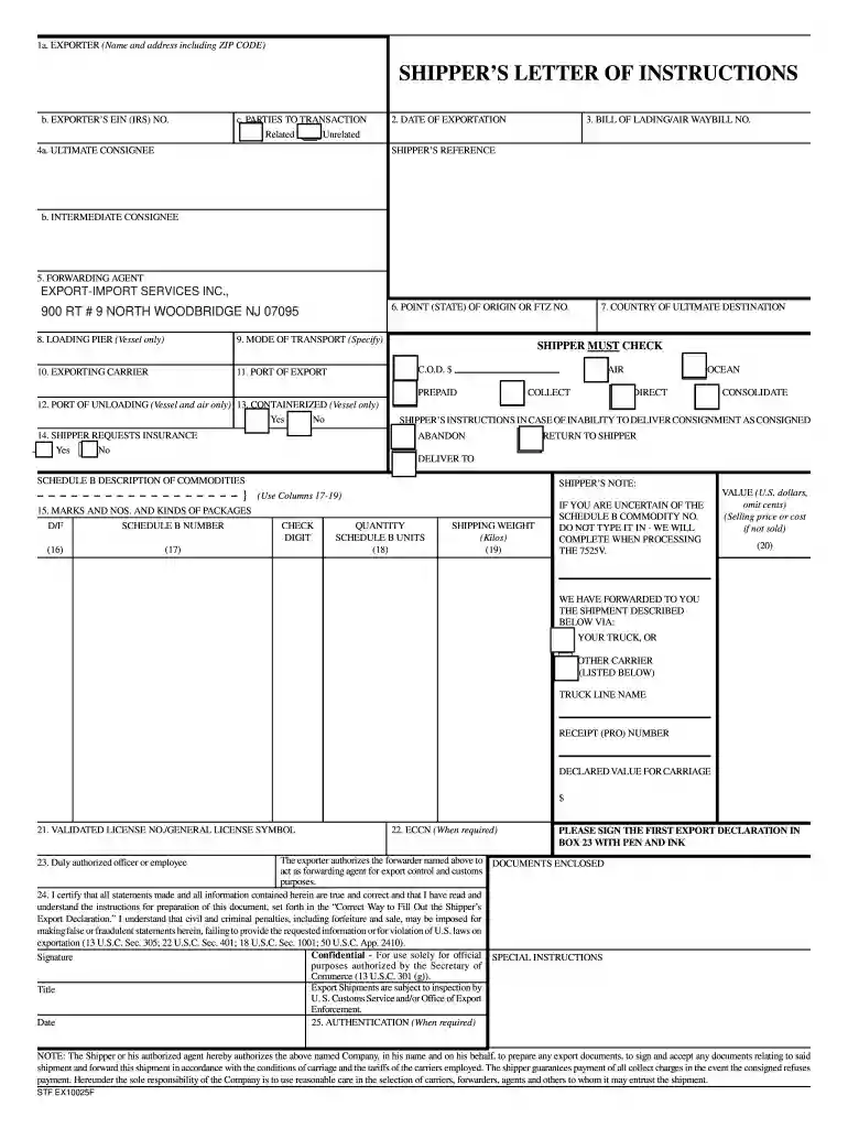 stf form Preview on Page 1