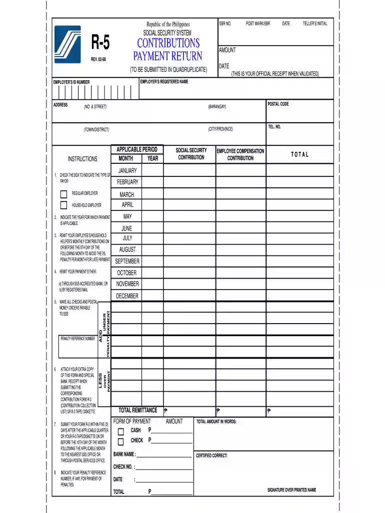 sss r5 form editable Preview on Page 1