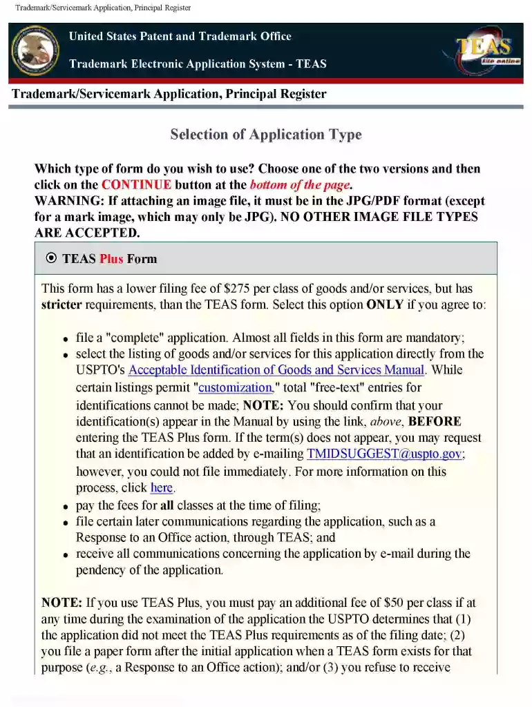 teas forms Preview on Page 1