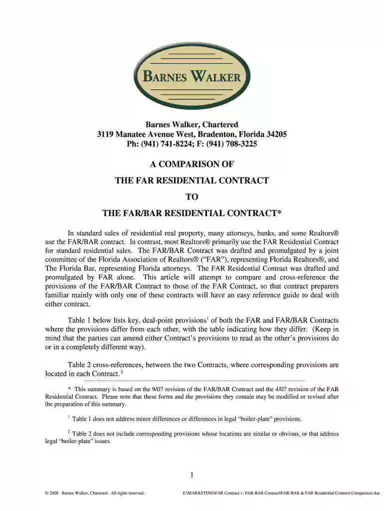 fl real estate contract Preview on Page 1