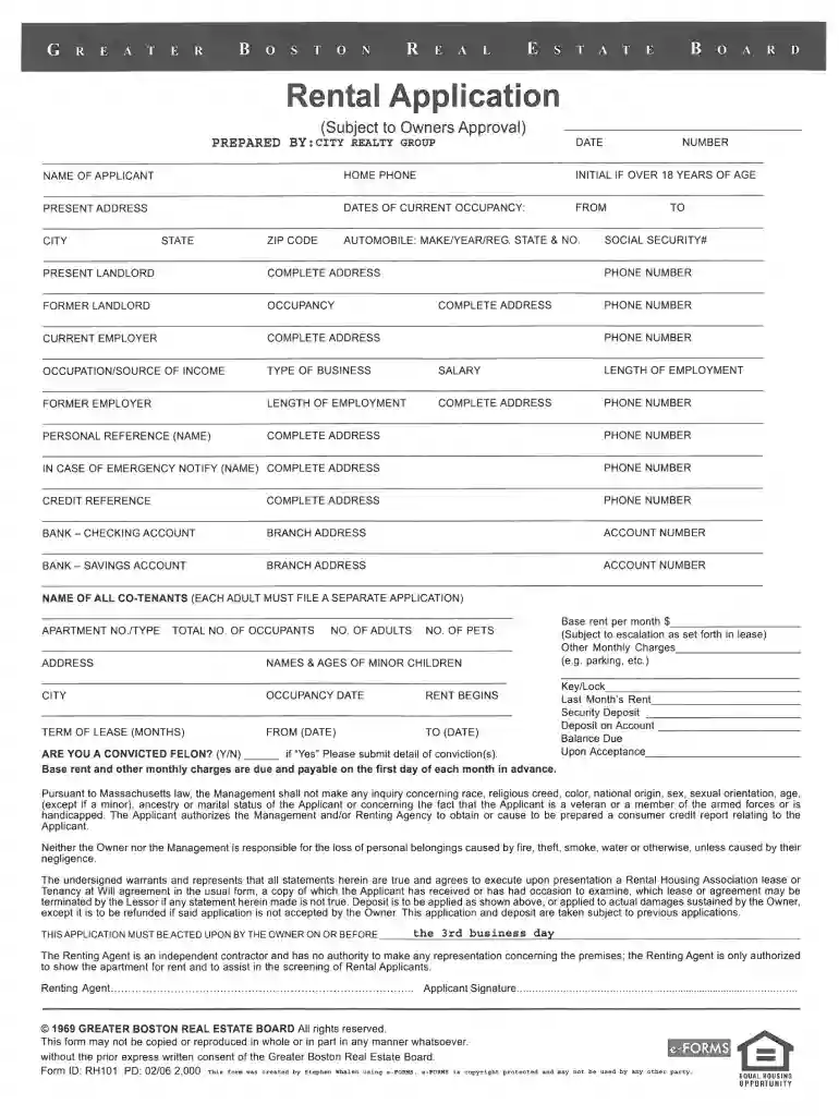 greater boston real estate board Preview on Page 1