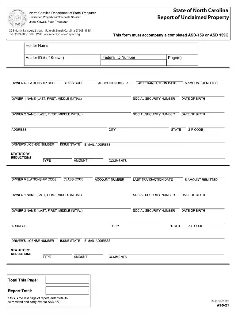 asd forms Preview on Page 1