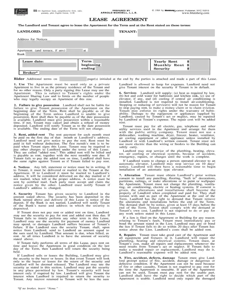 t 186 lease agreement pdf Preview on Page 1