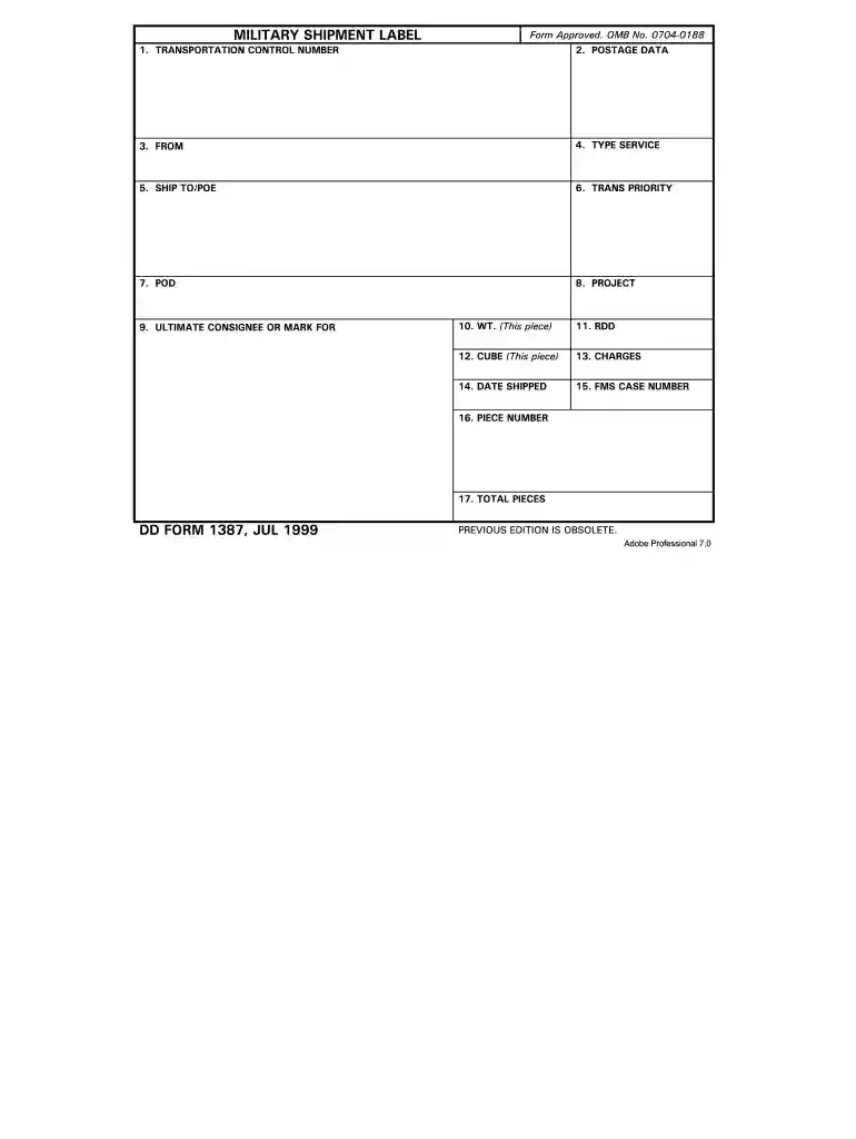 dd1387 Preview on Page 1