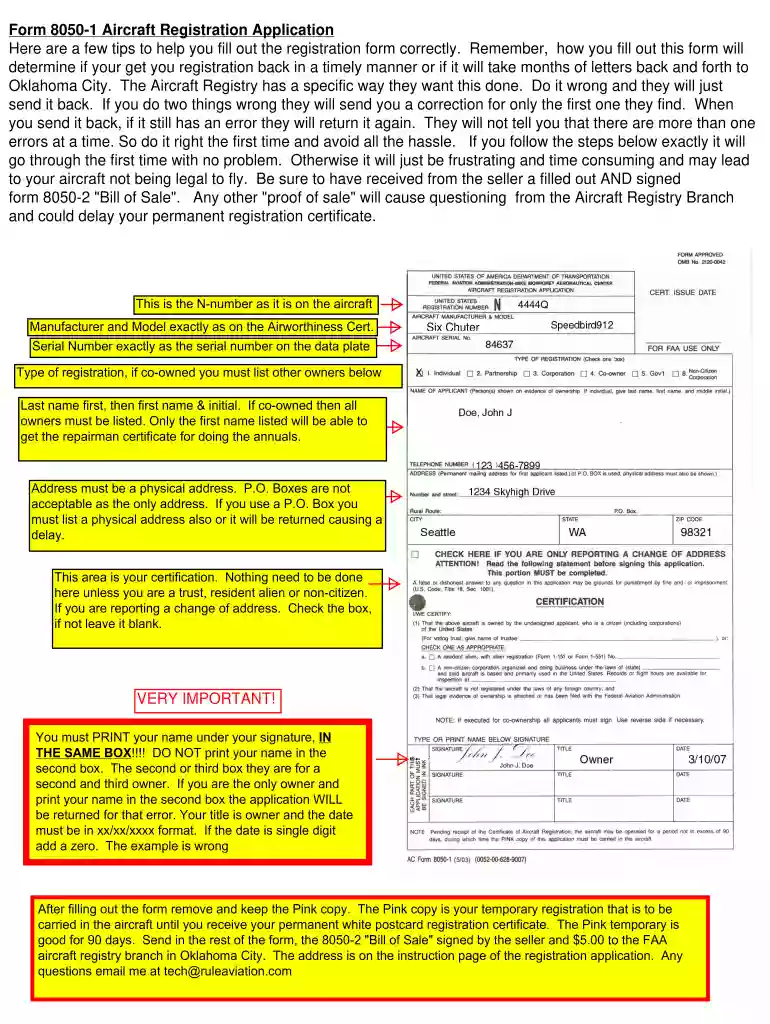 ac form 8050 1 Preview on Page 1