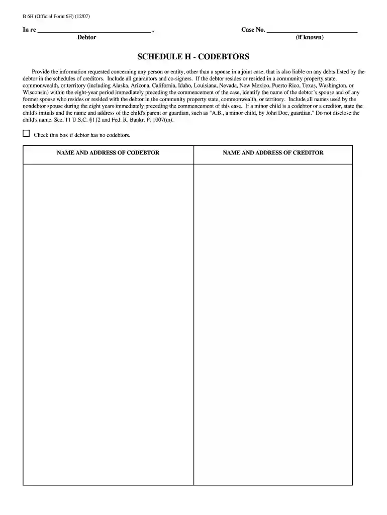 schedule h form Preview on Page 1