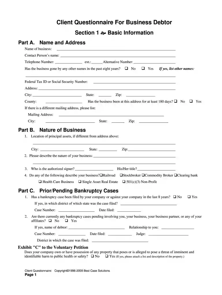 wedding planner questionnaire for clients pdf Preview on Page 1