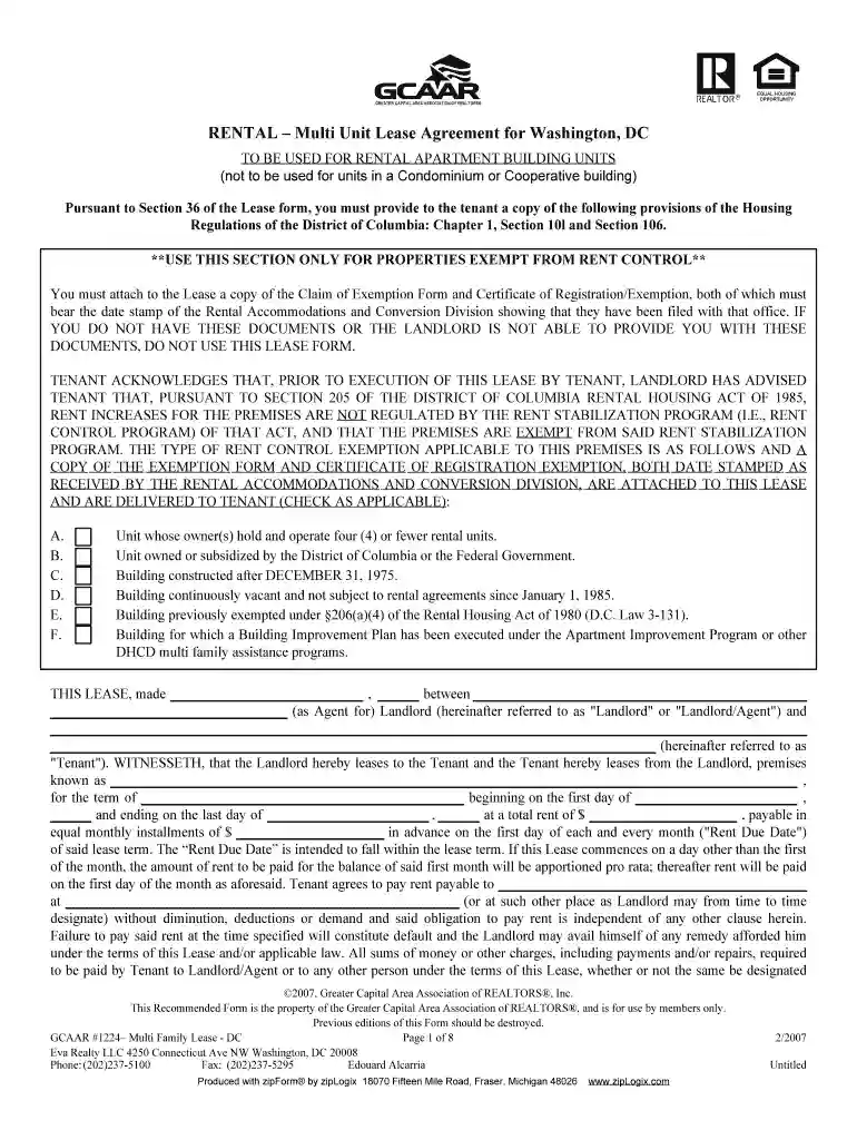 gcaar forms Preview on Page 1