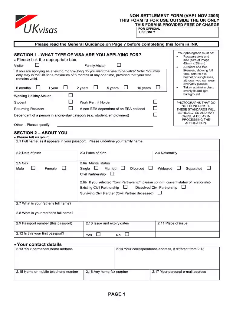 vaf meaning Preview on Page 1