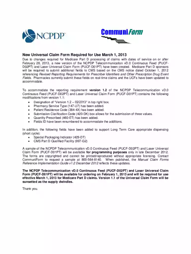 pucf do1pt form Preview on Page 1