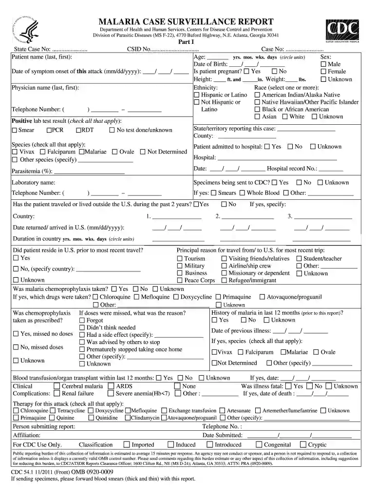 malaria report Preview on Page 1