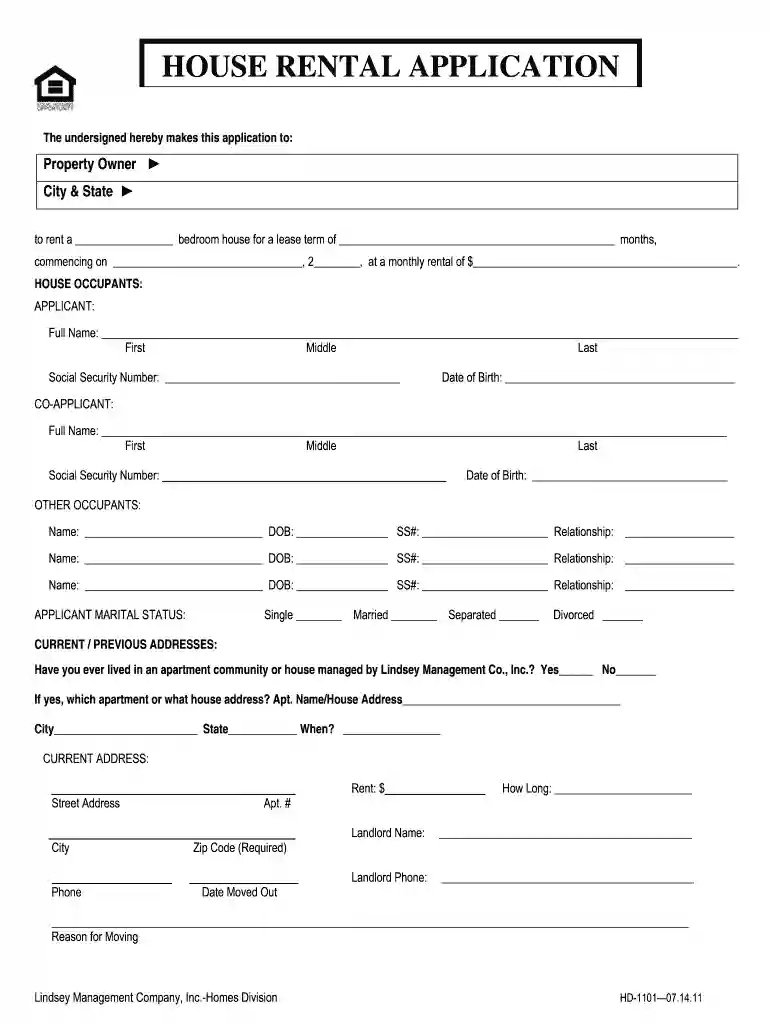 house form Preview on Page 1