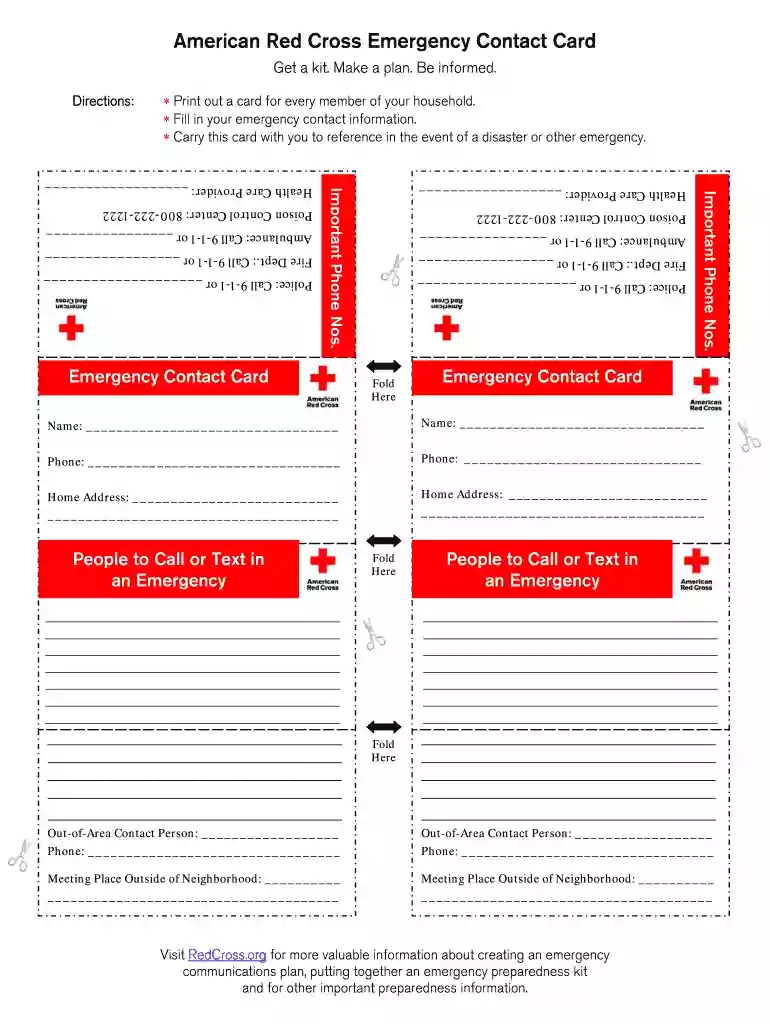 fill emergency contact Preview on Page 1