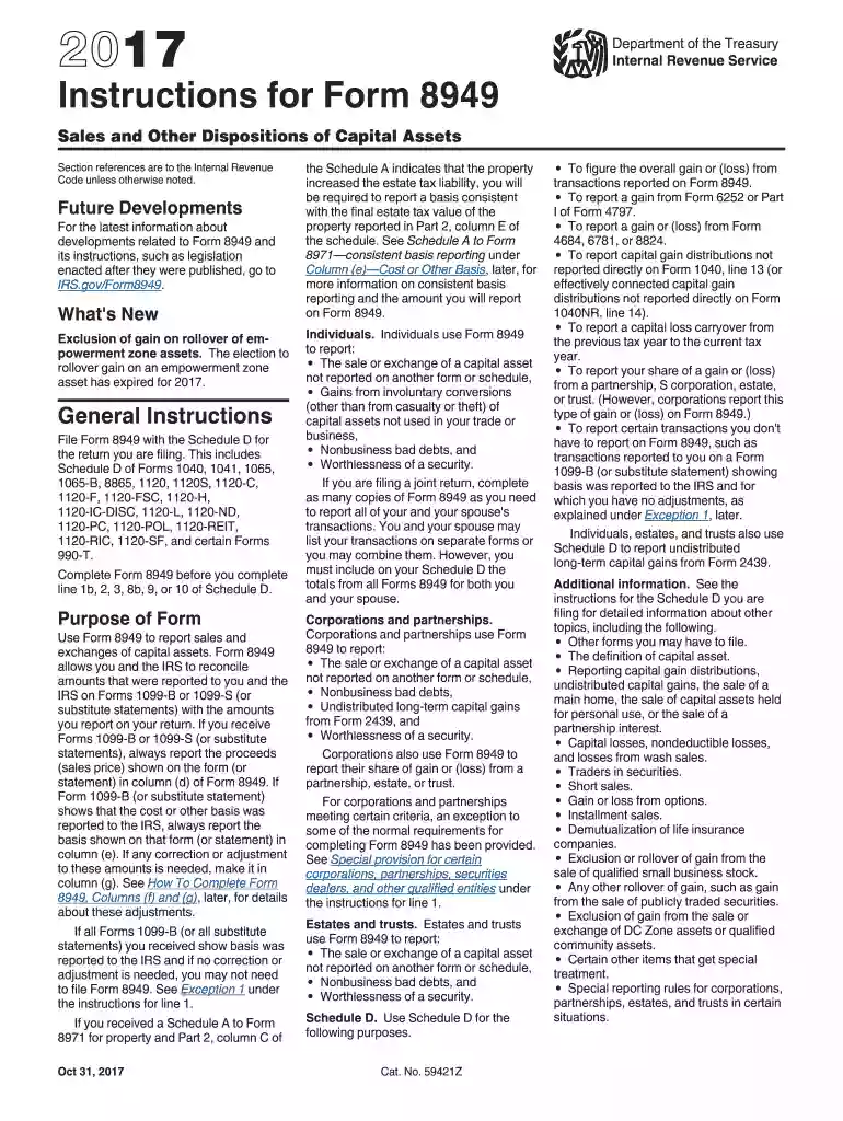 2012 form 8949 pdf Preview on Page 1