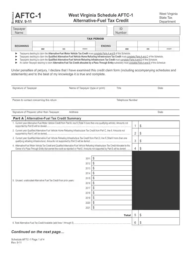 aftc application form Preview on Page 1