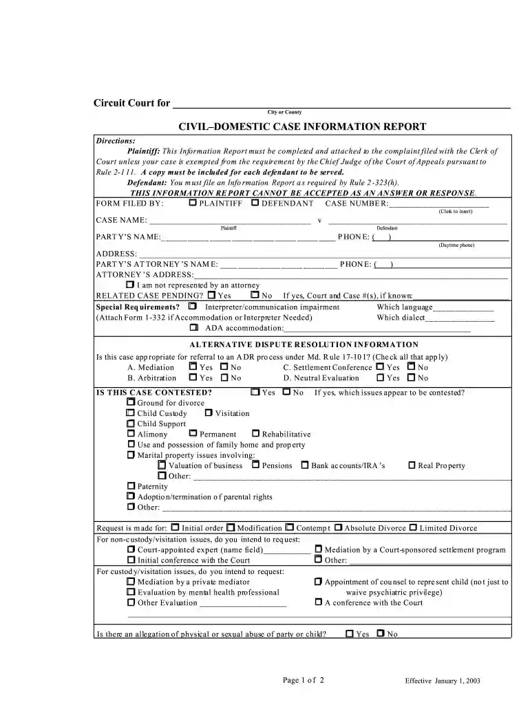 indiana child support modification forms Preview on Page 1