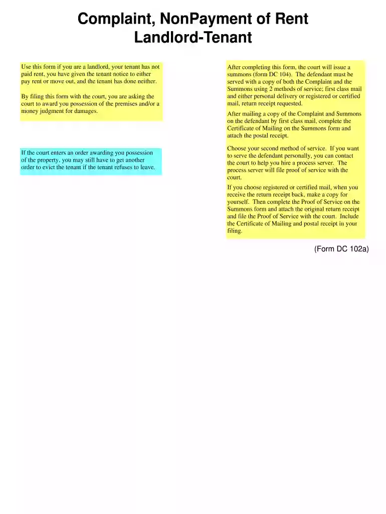 dc 102a Preview on Page 1