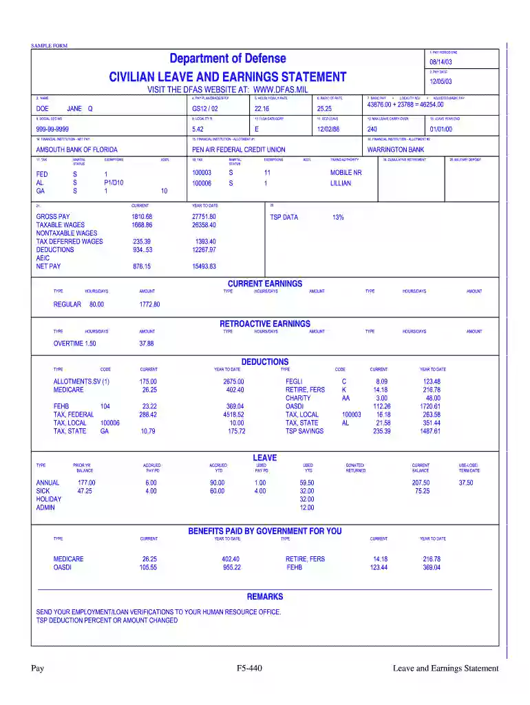 payroll form Preview on Page 1