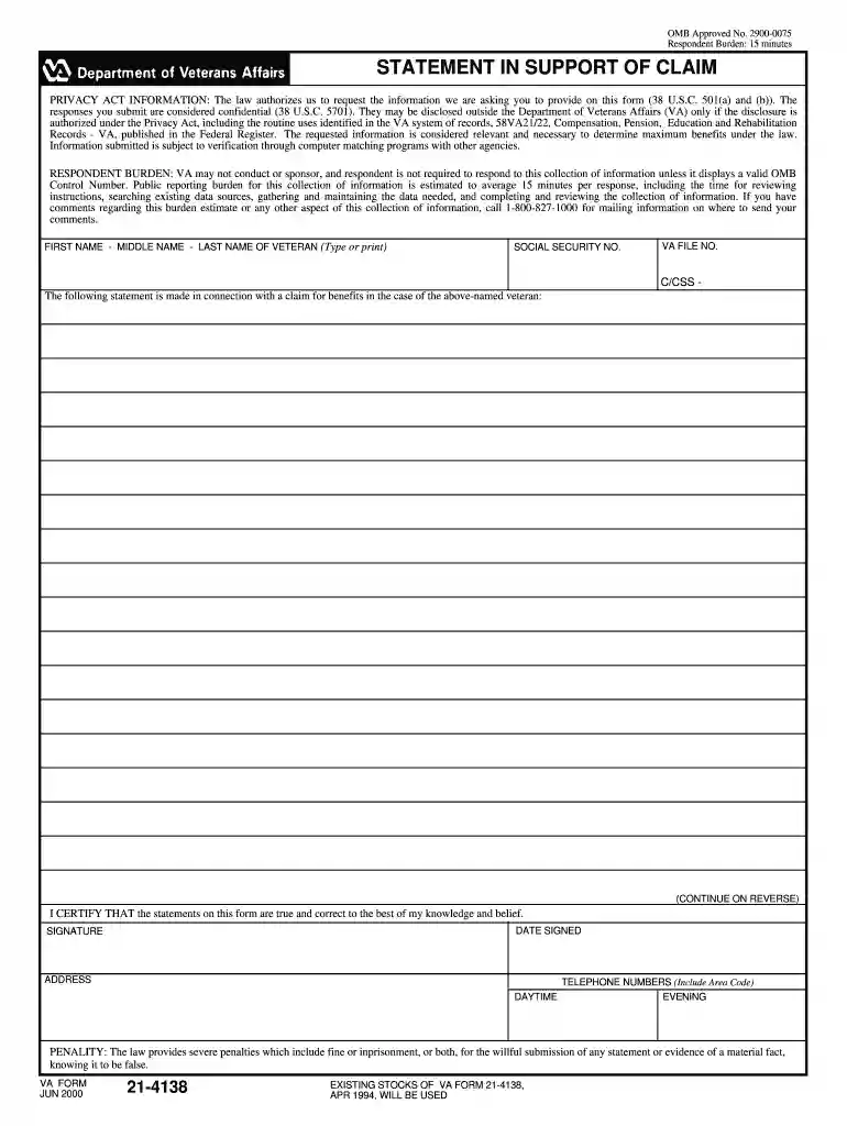 anlin naus 2000 form Preview on Page 1