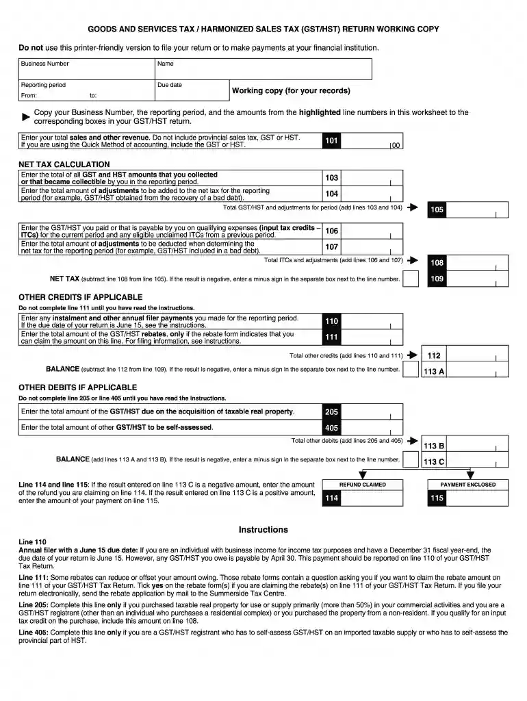sample gst return Preview on Page 1