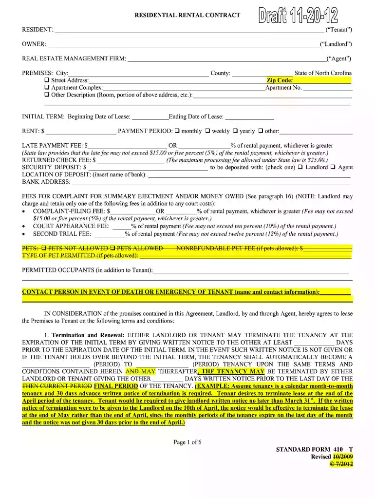 standard form 410 t revised 7 2022 Preview on Page 1