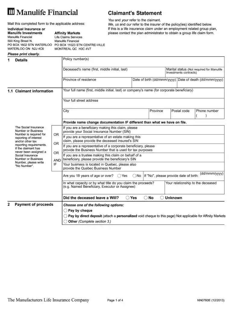 nn0760e form Preview on Page 1
