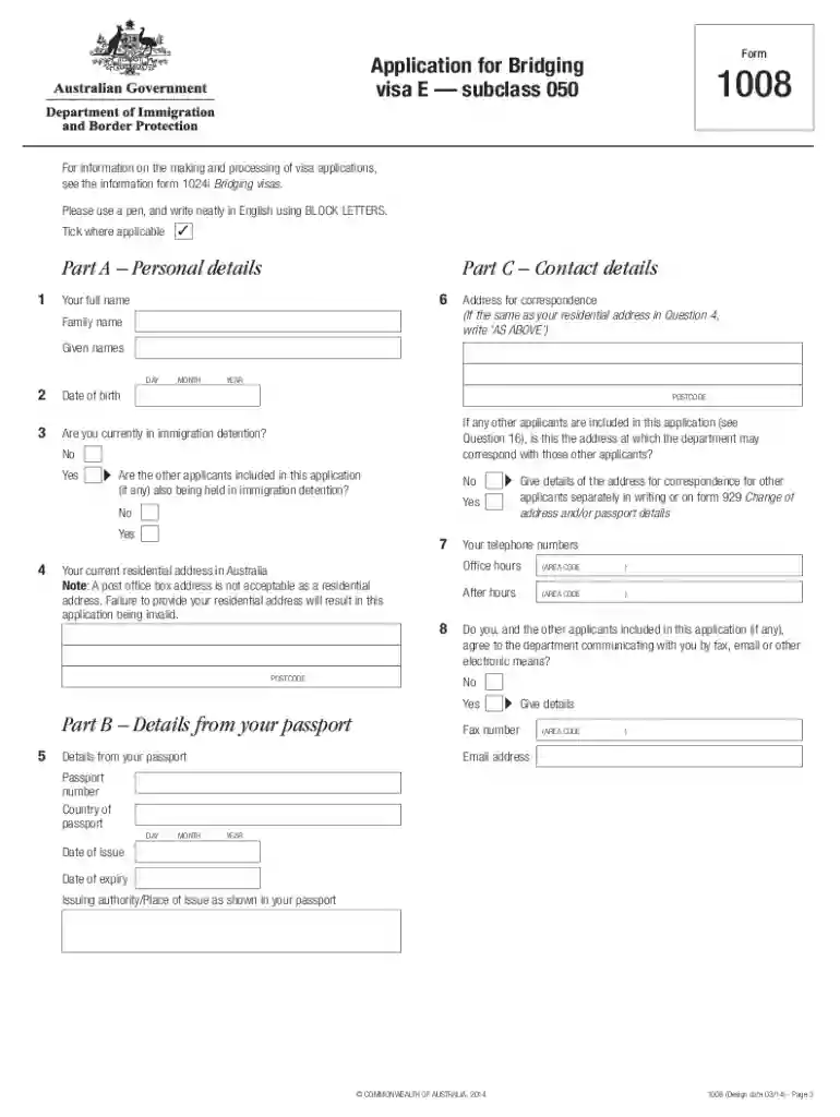 1008 form Preview on Page 1