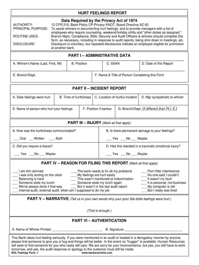 butt hurt report Preview on Page 1