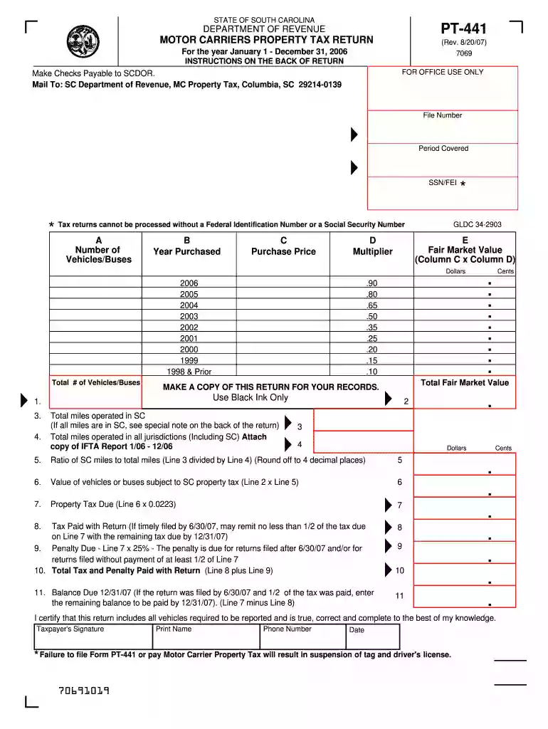 form pt 2007 Preview on Page 1