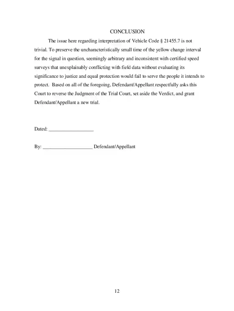 california appellate brief template Preview on Page 1