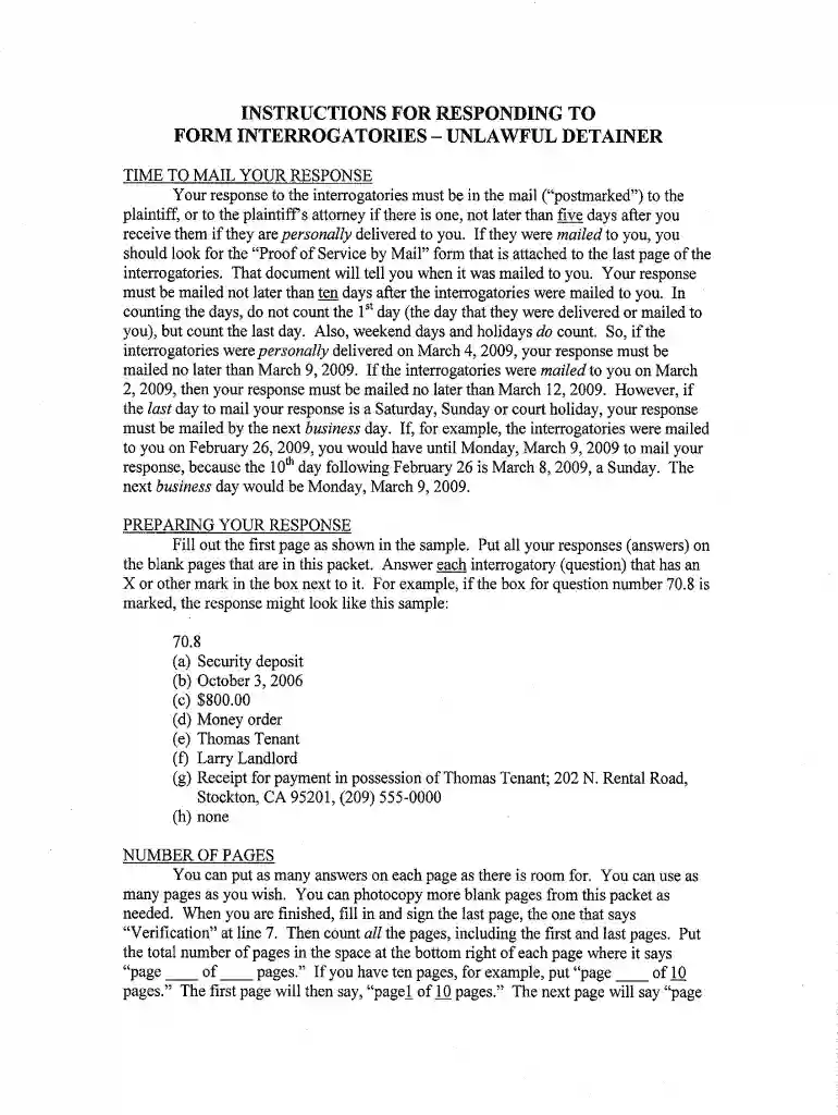 california form interrogatories general Preview on Page 1