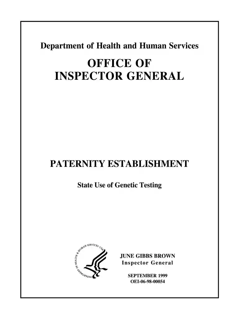 state of iowa hhs paternity testing Preview on Page 1