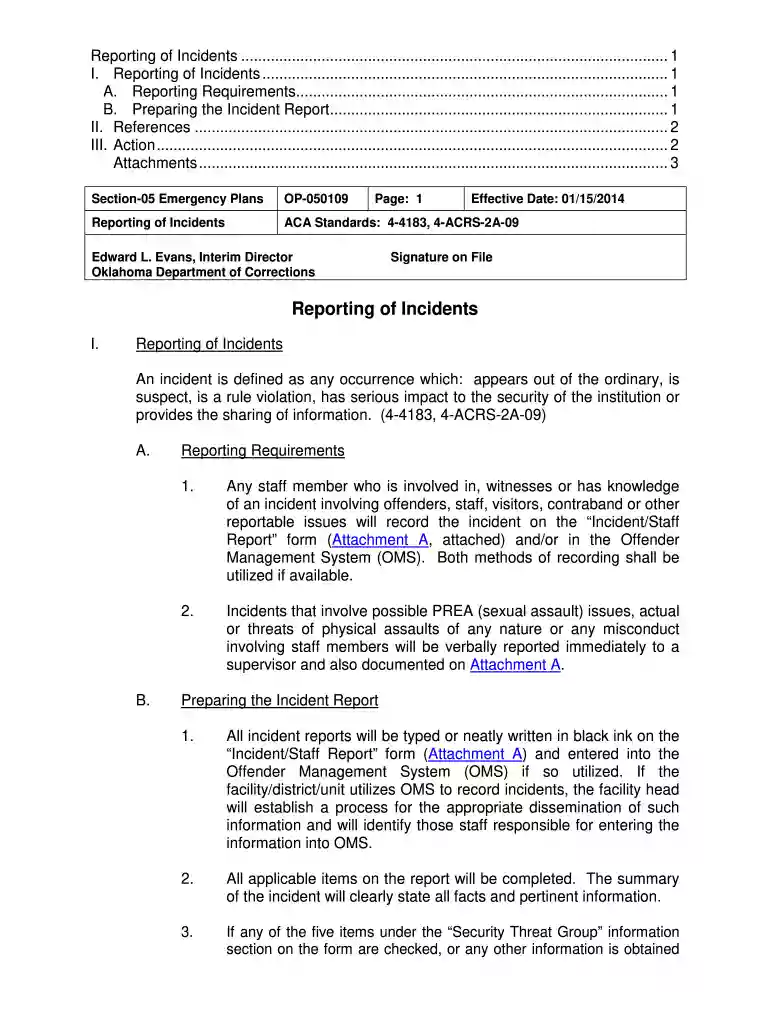 attachment a op 050109 type and print 2014 form Preview on Page 1