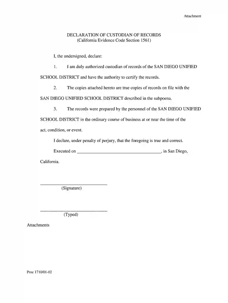 evidence code 1561 Preview on Page 1