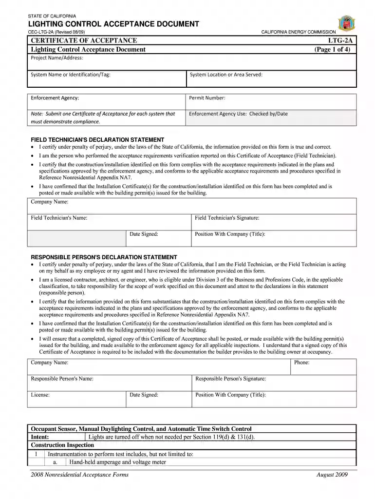 ca energy ltg2a Preview on Page 1