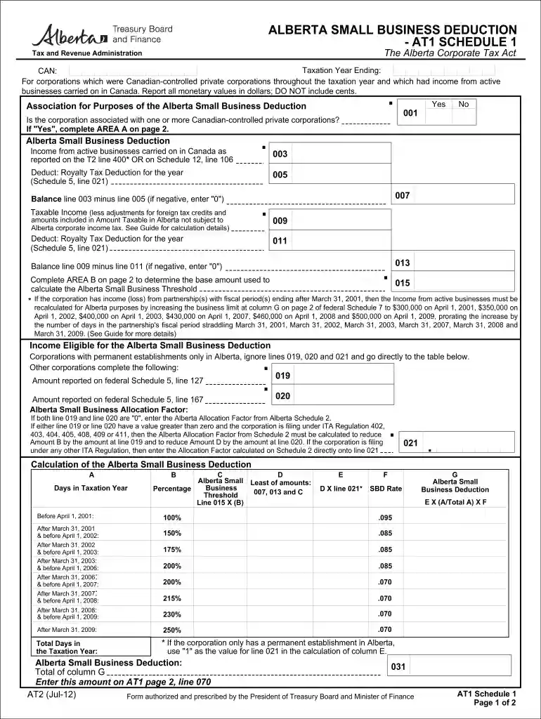 alberta corporate tax login Preview on Page 1